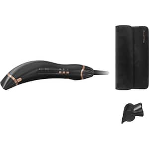 Uscator de par ROWENTA Ultimate Experience Air CF8C20E0, 1300W, 3 viteze, 3 trepte temperatura, negru