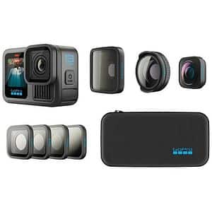 Camera video sport GoPro HERO13 Black Lens Series Bundle, Wi-Fi, Bluetooth, negru