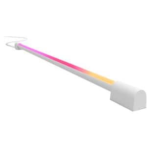 Lampa ambientala LED PHILIPS HUE Gradient, 17.4W, 1540lm, Wi-Fi, lumina RGB, alb
