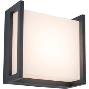 Aplica de exterior LUTEC LTC-5195401118, LED, 9.5W, 650lm, gri inchis