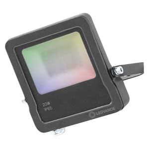 Proiector LED LEDVANCE Smart+, Wi-Fi, 20W, RGBW, 1260lm, IP65, gri