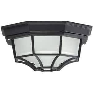 Plafoniera de exterior RABALUX Milano, E27, 100W, Negru