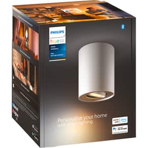 Spot LED Smart PHILIPS Hue Pillar, 5W, 350lm, Wi-Fi, alb