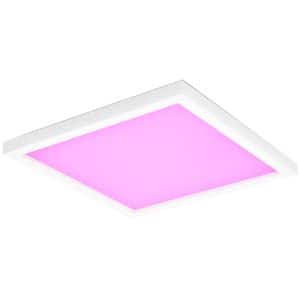 Panou LED RGB PHILIPS HUE 8720169159136, 25W, 1760lm, Wi-Fi, Alb