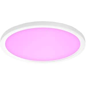 Panou LED RGB PHILIPS HUE 8720169159198, 40W, 2850lm, Wi-Fi, Alb