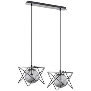 Lustra ADVITI AD-LD-6212GGE14S, 40W, E14, argintiu