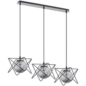 Lustra ADVITI AD-LD-6213GGE14S, 40W, E14, argintiu