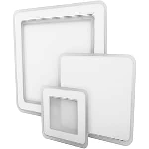 Plafoniera LED AVIDE Sophie, 93W, 7440lm, IP20, alb