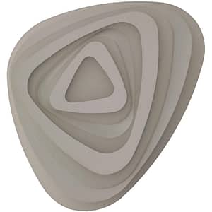 Plafoniera LED AVIDE Yvette, 90W, 7110lm, IP20, alb