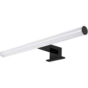 Aplica LED baie ADVITI AD-OM-6122L4/B, 9W, 810lm, IP44, 4000K, negru