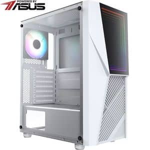 Sistem Desktop Gaming MYRIA Style V87 Powered by ASUS, AMD Ryzen 5 7600 pana la 5.2GHz, 16GB, SSD 500GB, NVIDIA GeForce GTX 1650 4GB, Ubuntu