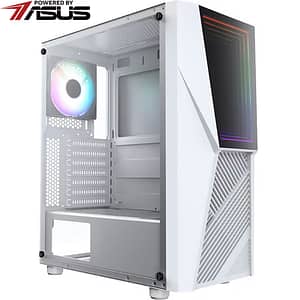 Sistem Desktop Gaming MYRIA Vision V113 Powered by ASUS, Intel Core i5-13400F pana la 4.6GHz, 16GB, SSD 500GB, NVIDIA GeForce RTX 3060 12GB, Ubuntu
