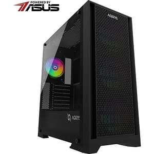 Sistem Desktop Gaming MYRIA Vision V118W Powered by ASUS, Intel Core I7-14700F pana la 5.4GHz, 32GB, SSD 1TB, NVIDIA GeForce RTX 4070 Super 12GB, Windows 11 Home