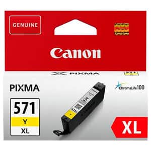 Cartus original CANON CLI-571Y XL, galben