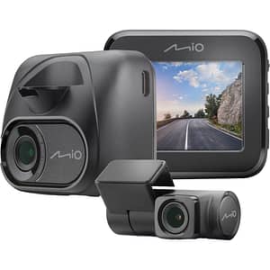 Camera auto duala DVR MIO MiVue C595WD, FullHD, Wi-Fi, GPS, G-Senzor