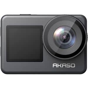 Camera video sport AKASO Brave 7, 4K, Wi-Fi, 20MP, negru