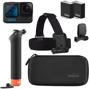 Kit Camera video sport GoPro HERO11 Black, Wi-Fi, Bluetooth, negru + accesorii
