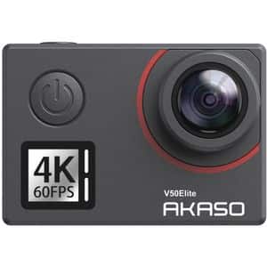 Camera video sport AKASO Brave V50 Elite, 4K, Wi-Fi, 20MP, negru