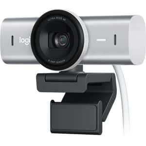 Camera Web LOGITECH MX Brio, 4K Ultra HD, gri deschis