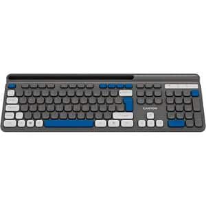 Tastatura Wireless CANYON HKB-W03, USB, Layout US, gri