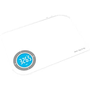 Cantar de bucatarie MYRIA MY4710, 5kg, alb-gri