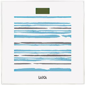 Cantar corporal LAICA PS1074, 150kg, electronic, sticla, alb