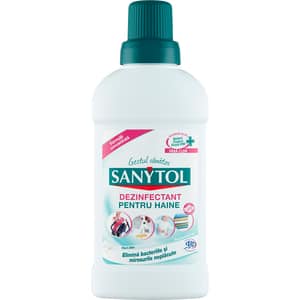 Aditiv dezinfectant pentru haine SANYTOL Flori albe, 500ml