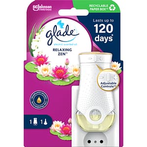 Odorizant de camera electric GLADE Relaxing Zen, 20 ml