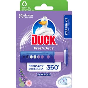 Odorizant toaleta DUCK Fresh Discs Lavender, 6 discuri