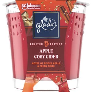 Lumanare parfumata GLADE Apple Cosy Cider, 129 g
