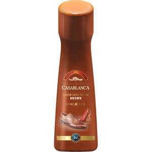 Solutie lichida pantofi CASABLANCA Shine & Care, maro, 75 ml