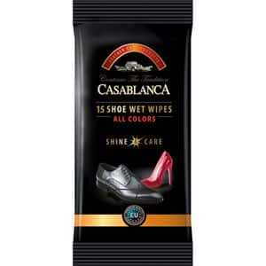 Servetele umede pantofi CASABLANCA Shine & Care, 15 bucati