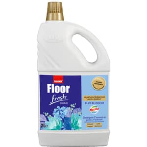 Detergent pentru pardoseli SANO Floor Fresh Home Blue Blossom, 2l