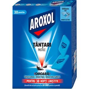 Pastile impotriva tantarilor AROXOL, 30 buc