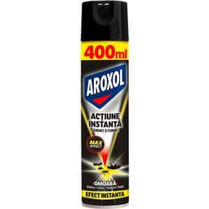 Spray actiune instanta impotriva gandacilor si furnicilor AROXOL, 400 ml
