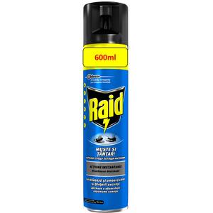 Spray anti-muste si tantari RAID, 600ml