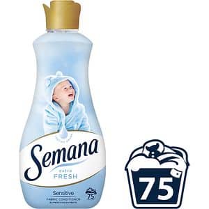 Balsam de rufe SEMANA Extra Fresh Sensitive, 1.5 l, 75 spalari