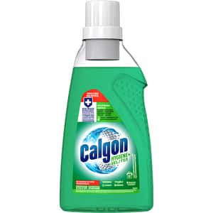 Solutie gel anticalcar cu rol antibacterian pentru masina de spalat CALGON Hygiene+, 750 ml, 15 spalari