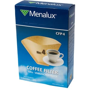 Filtru universal pentru cafetiere MENALUX CFP4 marimea 4, 100buc