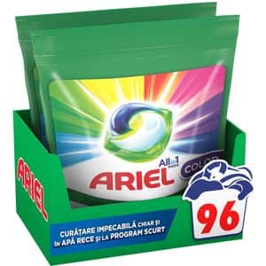 Detergent capsule ARIEL All in One PODS Color, 96 spalari