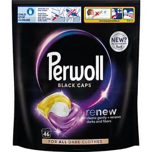 Detergent capsule PERWOLL Renew Black, 46 spalari