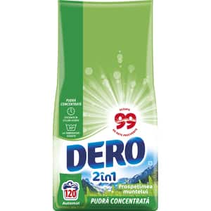 Detergent automat DERO 2in1 Prospetimea muntelui, 9.5 kg, 120 spalari