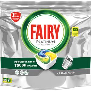 Detergent pentru masina de spalat vase FAIRY Platinum, 100 spalari