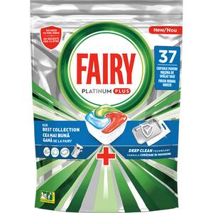 Detergent pentru masina de spalat vase FAIRY Platinum Plus Deep Clean, 37 spalari