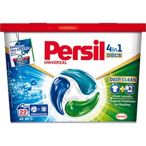 Detergent capsule PERSIL Discs Universal, 22 spalari