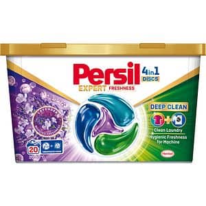 Detergent capsule PERSIL Discs Expert Lavander, 20 spalari