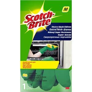 Manusi menaj SCOTCH-BRITE MMMN1600, latex, marimea M