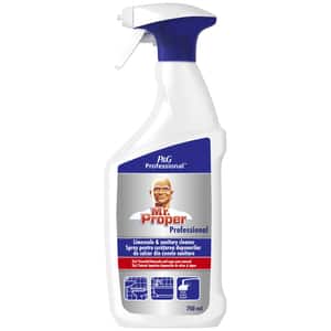 Spray pentru curatarea depunerilor de calcar din zonele sanitare MR. PROPER Professional, 750 ml