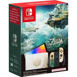 Consola NINTENDO Switch OLED The Legend of Zelda: Tears of the Kingdom Edition (Joy-Con Green and Gold)