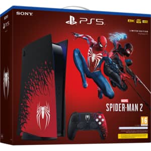 Consola PlayStation 5 (PS5) 825GB, C-Chassis + Joc Disc Marvel's Spider-Man 2 Limited Edition